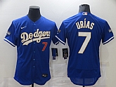 Dodgers 7 Julio Urias Royal Nike 2021 Gold Program Flexbase Jerseys,baseball caps,new era cap wholesale,wholesale hats